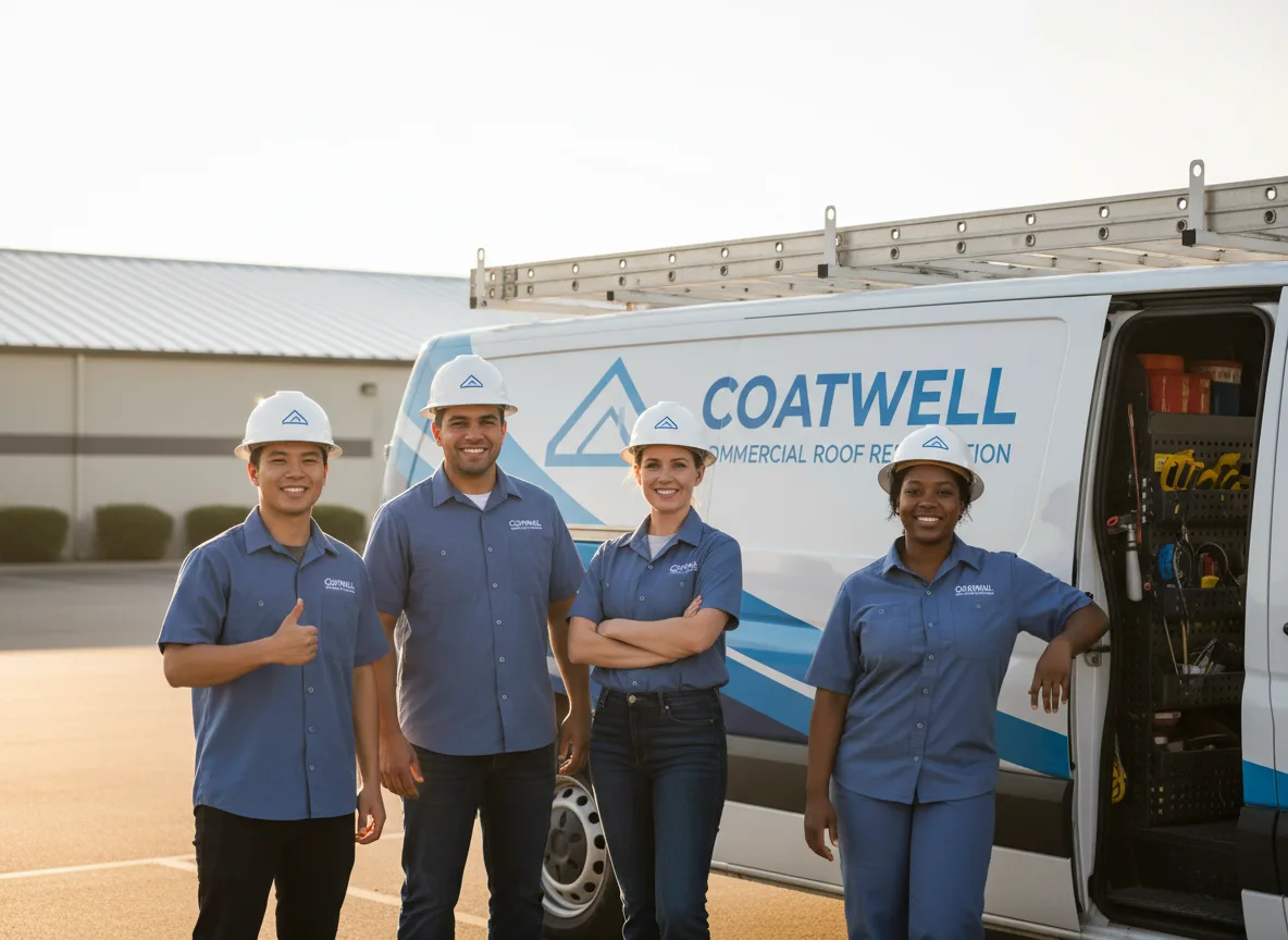 Commercial roof coating company in Piffard, NY
